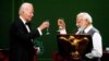 Президент США Джо Байден и премьер-министр Индии Нарендра Моди в Белом доме во время визита индийского лидера в Вашингтон, 22 июня 2023