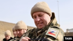 Слушатель Российского университета спецназа имени Владимира Путина в Гудермесе. Чечня, РФ, 2023 год