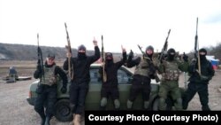 Отряд "черных" "Шторма Z", который состоит из завербованных заключенных. Иллюстративное фото