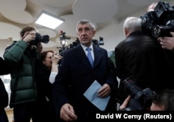 Fostul prim-ministru ceh Andrej Babis în ianuarie 2023