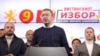 Премиерот и лидер на ВМРО-ДПМНЕ Христијан Мицкоски по првиот круг од локалните избори, Скопје 19 октомври 2025