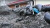 Последствия наводнения в Ялте: камнепад и разрушения домов
