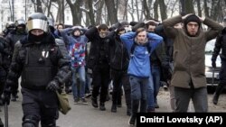 Протест в России в поддержку Алексея Навального, 31 января 2021 года