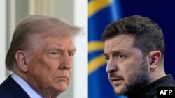 Дональд Трамп, Владимир Зеленский. Коллаж сүрөт.