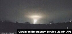 Во время российской атаки на Днепр, 21 ноября 2024 года