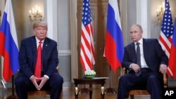 Встреча Дональда Трампа и Владимира Путина в Хельсинки, Финляндия, 18 июля 2018 года