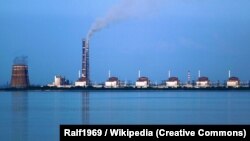 Запорожская атомная электростанция (ЗАЭС) возле Энергодара Запорожской области (архивное фото)