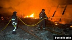 Иллюстрационное фото. Ликвидация последствий удара российского дрона по Харькову, 23 марта 2025 года