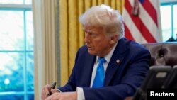 Трамп заявил журналистам в Белом доме 20 марта, что его усилия по достижению мирного соглашения идут «довольно хорошо»